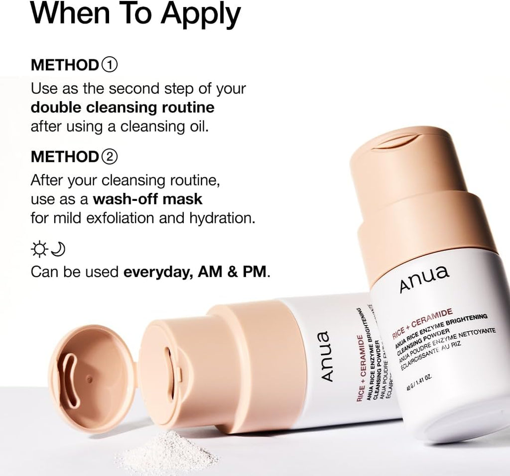 Rice Enzyme & Ceramide Radiant Cleansing Powder