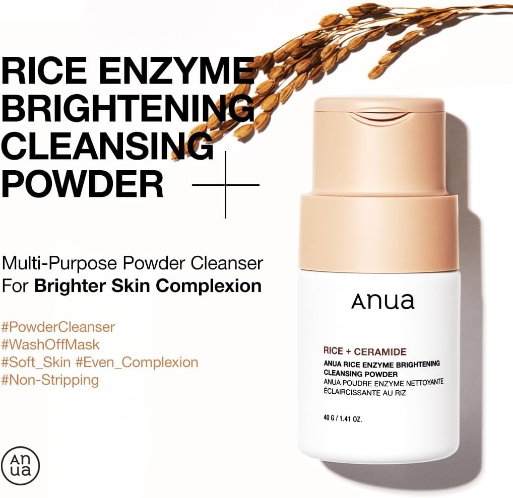 Rice Enzyme & Ceramide Radiant Cleansing Powder
