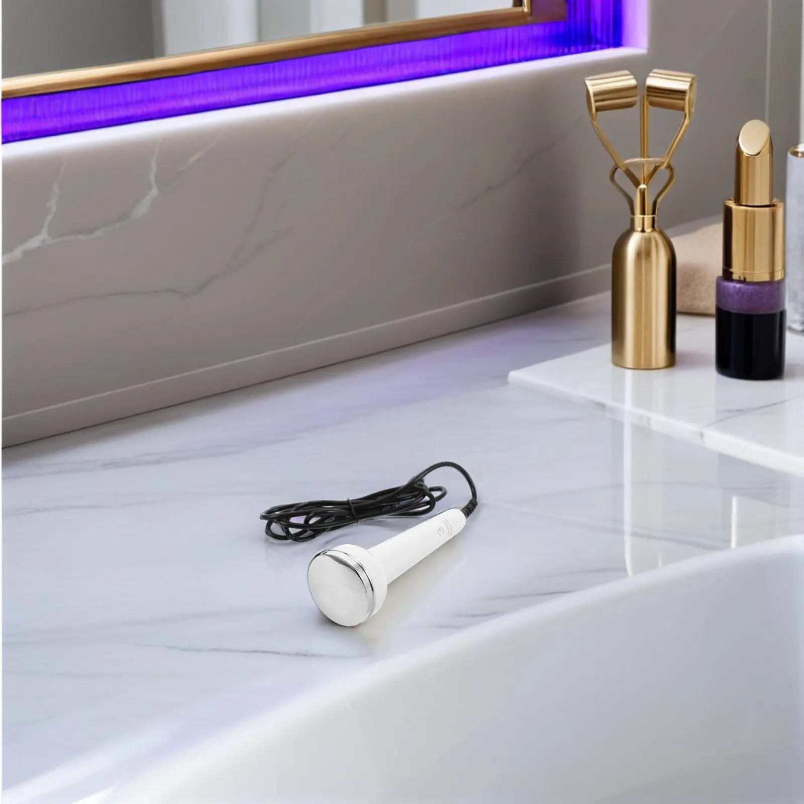 Ultrasonic Heated Eye Facial Wand